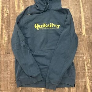 Quiksilver Teal Sweatshirt